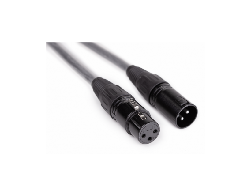 Admiral Staging 3 -pin DMX cable assembled XLR 0.5m black