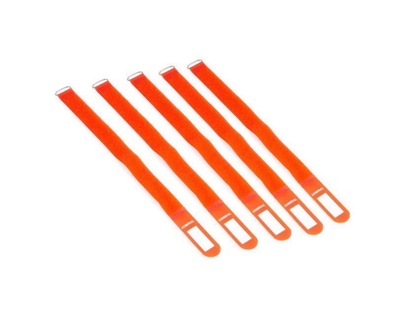 Admiral Staging Cable wrap 38cm orange 5 pieces