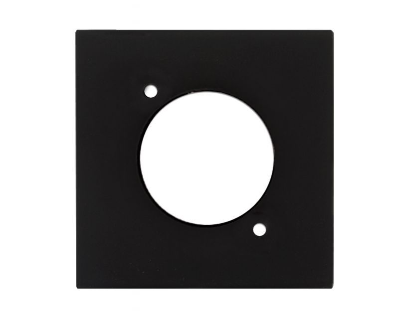 Procab Connection plate D-size 45 x 45 mm Black version
