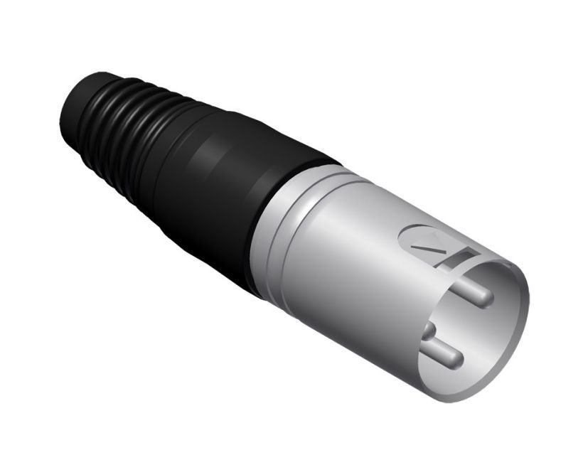 Procab Cable connector - 3-pin xlr male Connector