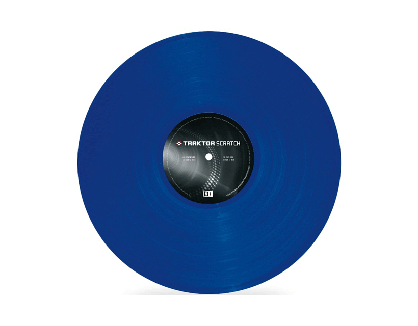 Native Instruments Traktor Pro Control Vinyl (Blue)