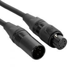 Accu-Cable DMX 5pin IP65 1,0m STR