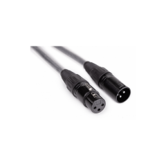 Admiral Staging 3 -pin DMX cable assembled XLR 0,5m black