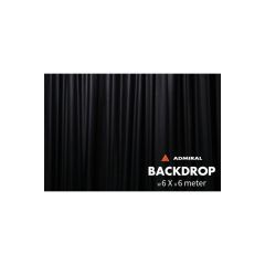 Admiral Staging Backdrop 320 g/m² 6m width x 6m H black