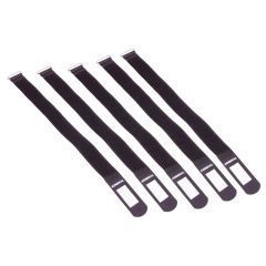 Admiral Staging Cable wrap 38cm black 5 pieces