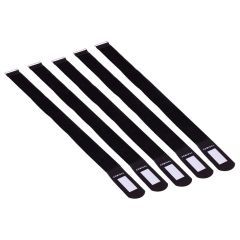 Admiral Staging Cable wrap 55cm black 5 pieces