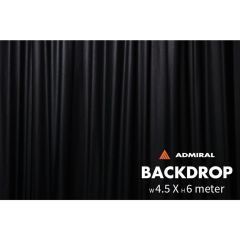Admiral Staging Backdrop 320 g/m² 6m width x 4,5m H black