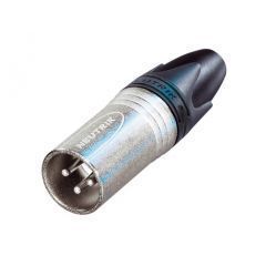 OVERIG XLR 3P male Nickel housing silver contacts