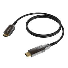 Procab HDMI A male - HDMI A male/HDMI D (Micro-HDMI) male - Active optical - Fixed and detachable connector 30 meter