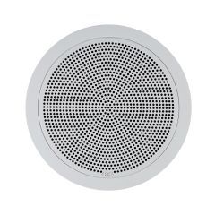 RCF PL 50 - 6" twin-cone flush mounting ceiling speaker, white, 6W, 70-100V, plastic grille