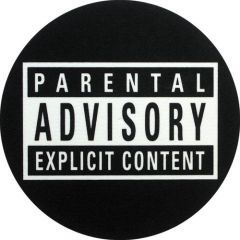Zomo Slipmat Parental Advisory (paar)